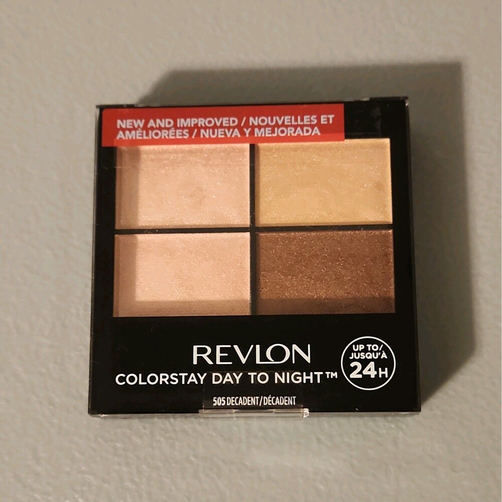 Revlon Colorstay 24 Hour Day to Night  Eye Shadow Quad - 505 Decadent
